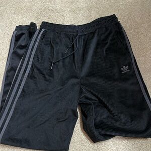 Corduroy Adidas joggers